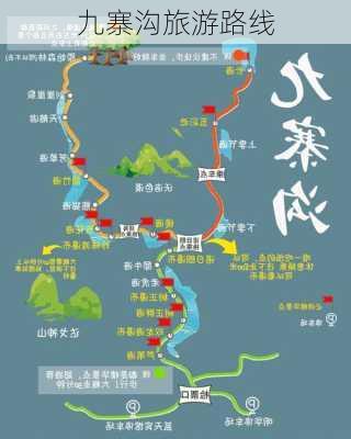 九寨沟旅游路线