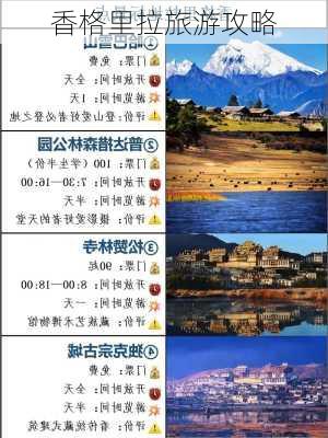 香格里拉旅游攻略