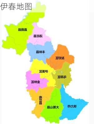 伊春地图