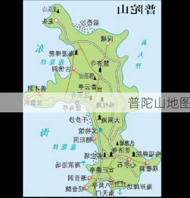 普陀山地图