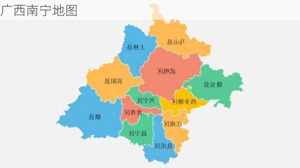 广西南宁地图