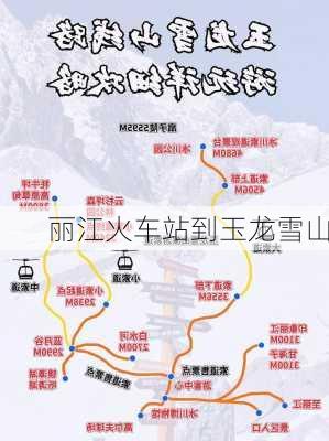 丽江火车站到玉龙雪山