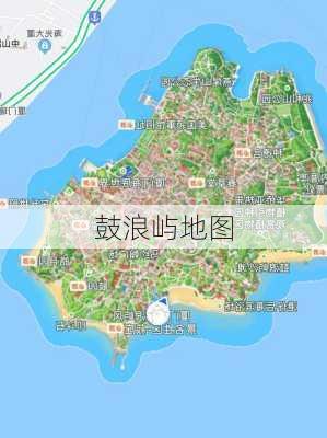 鼓浪屿地图