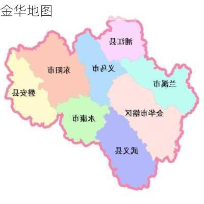 金华地图