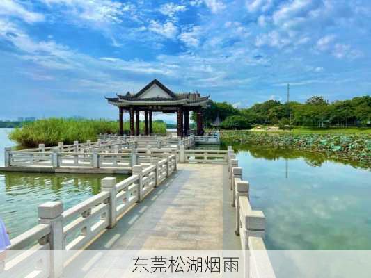 东莞松湖烟雨