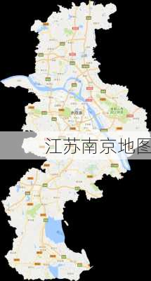 江苏南京地图