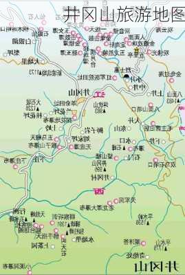 井冈山旅游地图