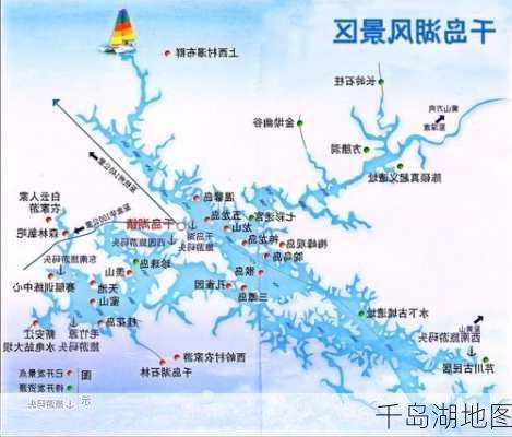 千岛湖地图