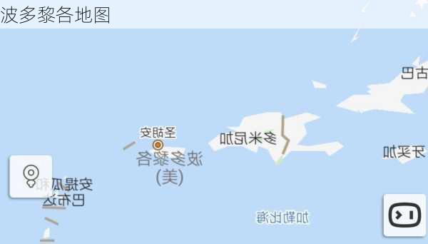 波多黎各地图