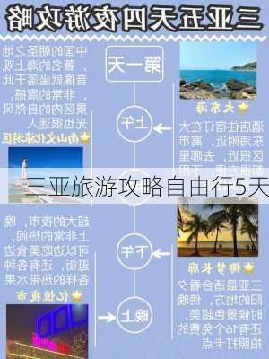 三亚旅游攻略自由行5天