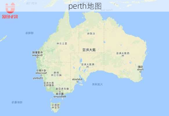 perth地图