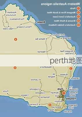 perth地图