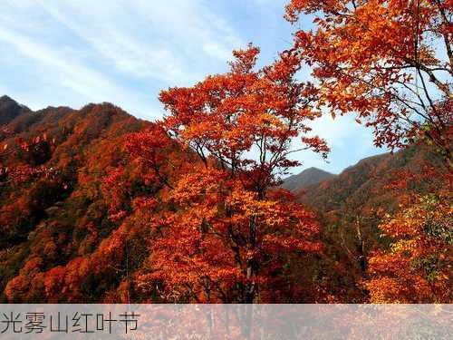 光雾山红叶节