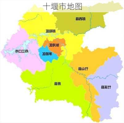 十堰市地图