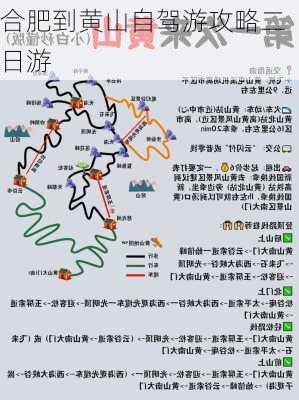 合肥到黄山自驾游攻略二日游