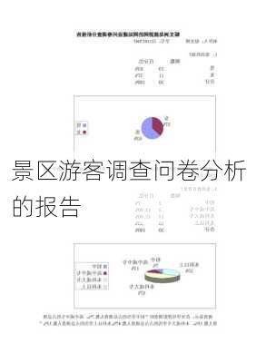 景区游客调查问卷分析的报告