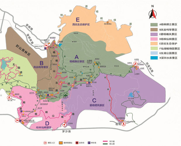 深圳自驾游路线推荐最新路线图