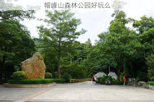 帽峰山森林公园好玩么