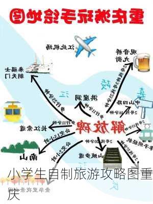 小学生自制旅游攻略图重庆