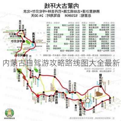 内蒙古自驾游攻略路线图大全最新