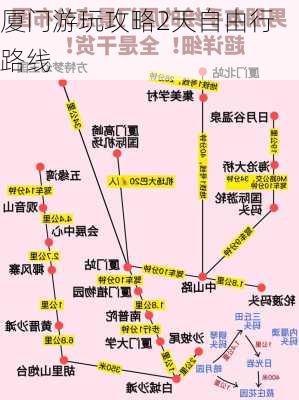 厦门游玩攻略2天自由行路线