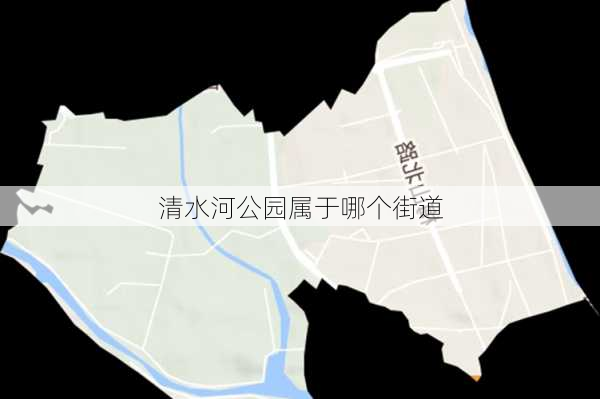 清水河公园属于哪个街道