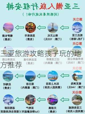 三亚旅游攻略孩子玩的地方推荐