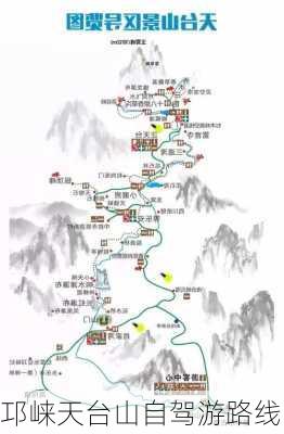 邛崃天台山自驾游路线