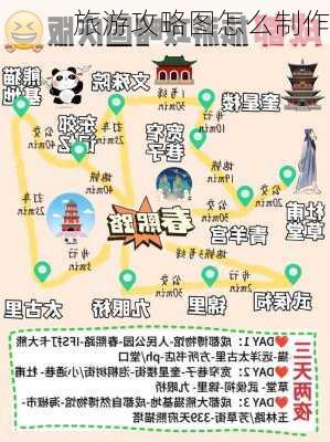 旅游攻略图怎么制作