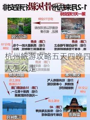 杭州旅游攻略五天四晚四人怎么走