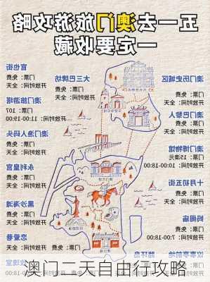 澳门二天自由行攻略