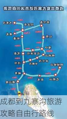 成都到九寨沟旅游攻略自由行路线