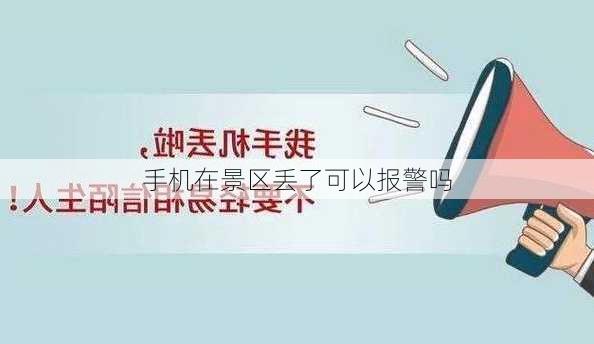 手机在景区丢了可以报警吗