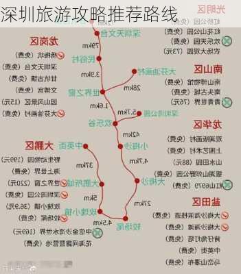 深圳旅游攻略推荐路线