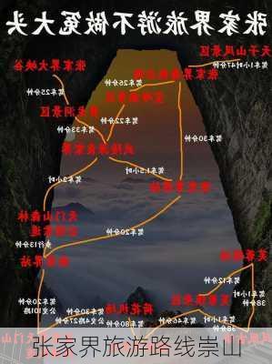 张家界旅游路线崇山