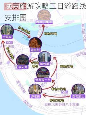 重庆旅游攻略二日游路线安排图