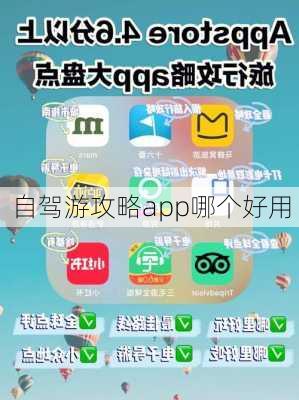 自驾游攻略app哪个好用