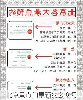 北京景点门票预约公众号