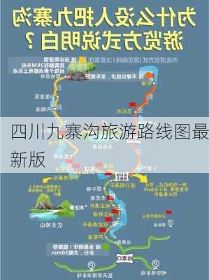 四川九寨沟旅游路线图最新版