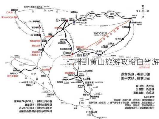 杭州到黄山旅游攻略自驾游