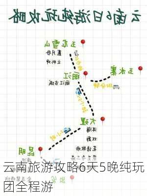 云南旅游攻略6天5晚纯玩团全程游