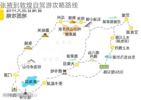 张掖到敦煌自驾游攻略路线