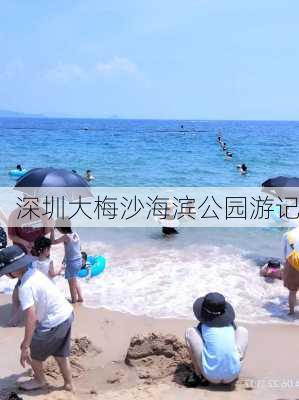 深圳大梅沙海滨公园游记