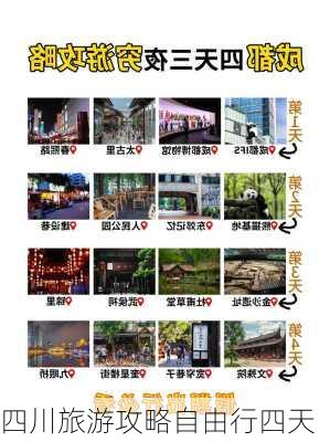 四川旅游攻略自由行四天