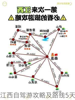 江西自驾游攻略及路线5天