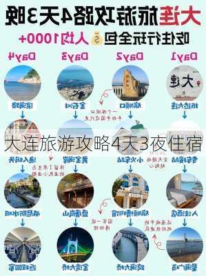 大连旅游攻略4天3夜住宿