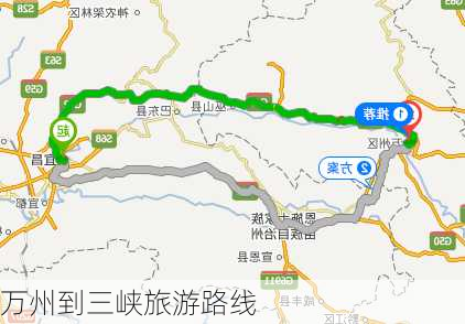 万州到三峡旅游路线