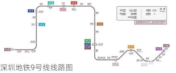 深圳地铁9号线线路图