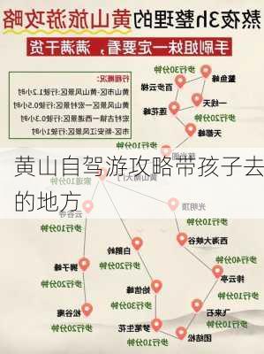 黄山自驾游攻略带孩子去的地方