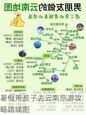 暑假带孩子去云南旅游攻略路线图